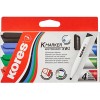 Набор маркеров Kores K-Marker XW1 20843 (4 шт, ассорти)