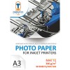Фотобумага Papyrus (BN06638) A3 330 г/м2 матовая, односторонняя, 50 листов