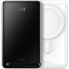Внешний аккумулятор Baseus Magnetic Bracket Wireless Power Bank 20W 10000mAh (белый)