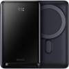 Внешний аккумулятор Baseus Magnetic Bracket Wireless Power Bank 20W 10000mAh (черный)