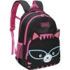Школьный рюкзак Grizzly RG-966-21/2 (черный/розовый)